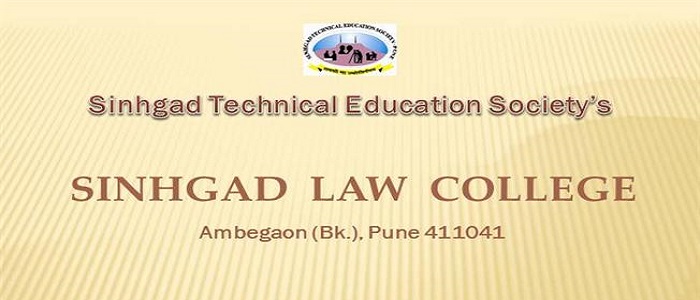 Direct Admission in Sinhgad Law College