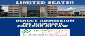 Direct BALLB admission in MS Ramaiah Law College in 2021