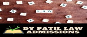 DY Patil BALLB Admission through Management quota