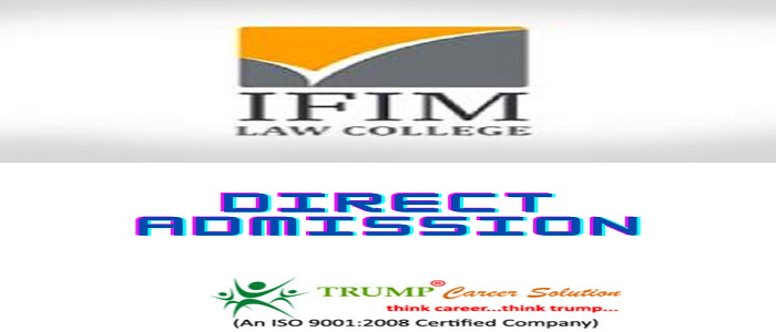 IFIM Law college direct admission through management quota